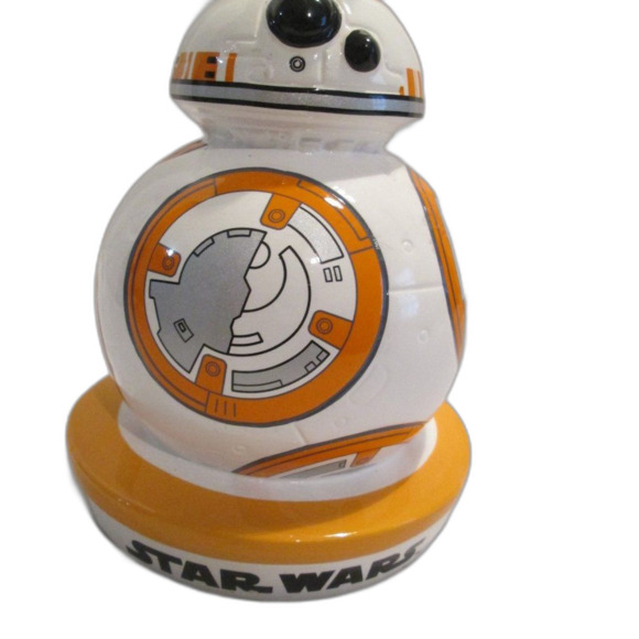 Star Wars BB-8 Droid Ceramic Coin Piggy Bank by FAB NY 8'' Lucas Film - Picture 2 of 5